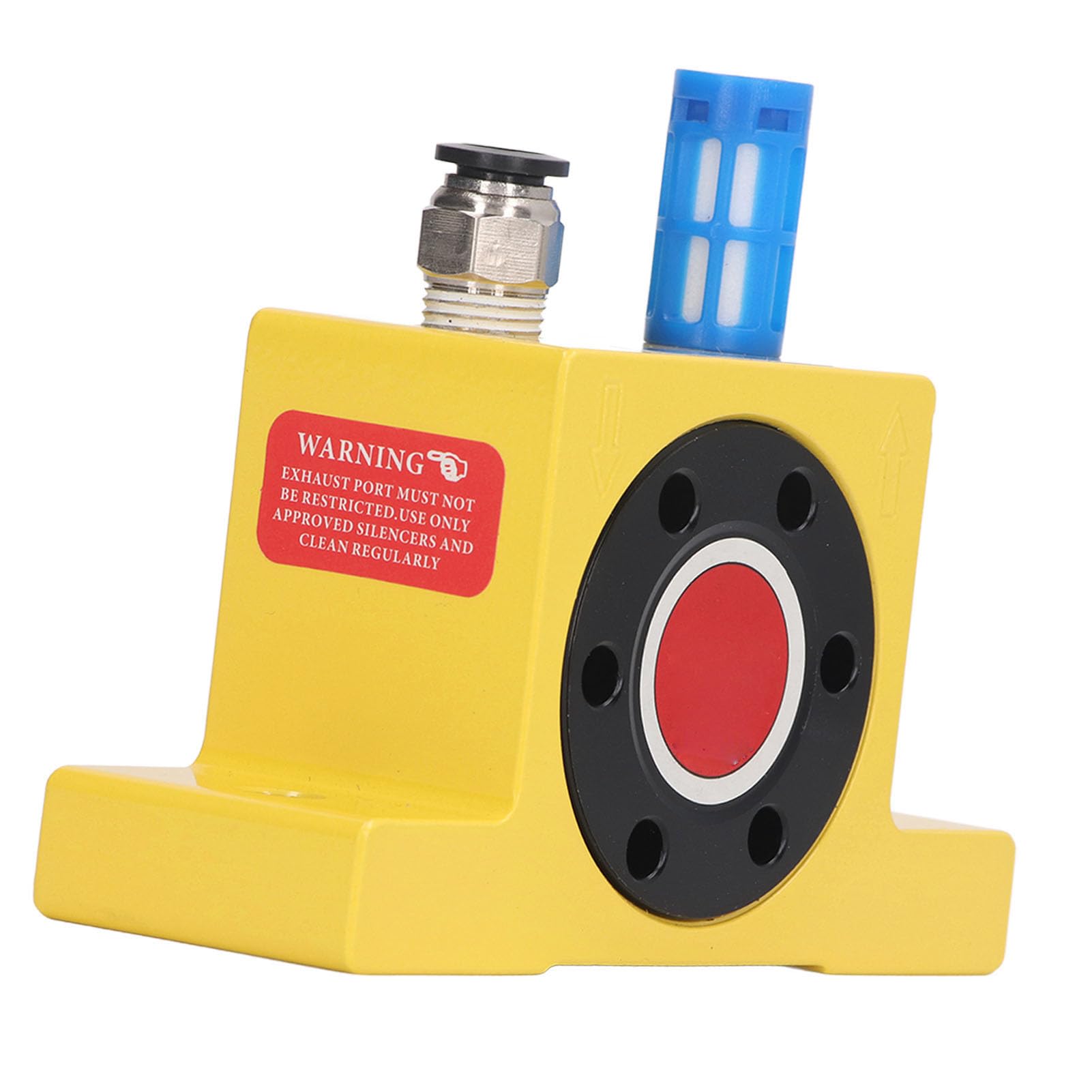 Vibratore a Turbina Ad Aria Compressa G1/4 Pollici Vibratore Ad Aria con Silenziatore Oscillatore a Turbina Pneumatico, Imbuto Industriale Che Alimenta Vibratori a Turbina