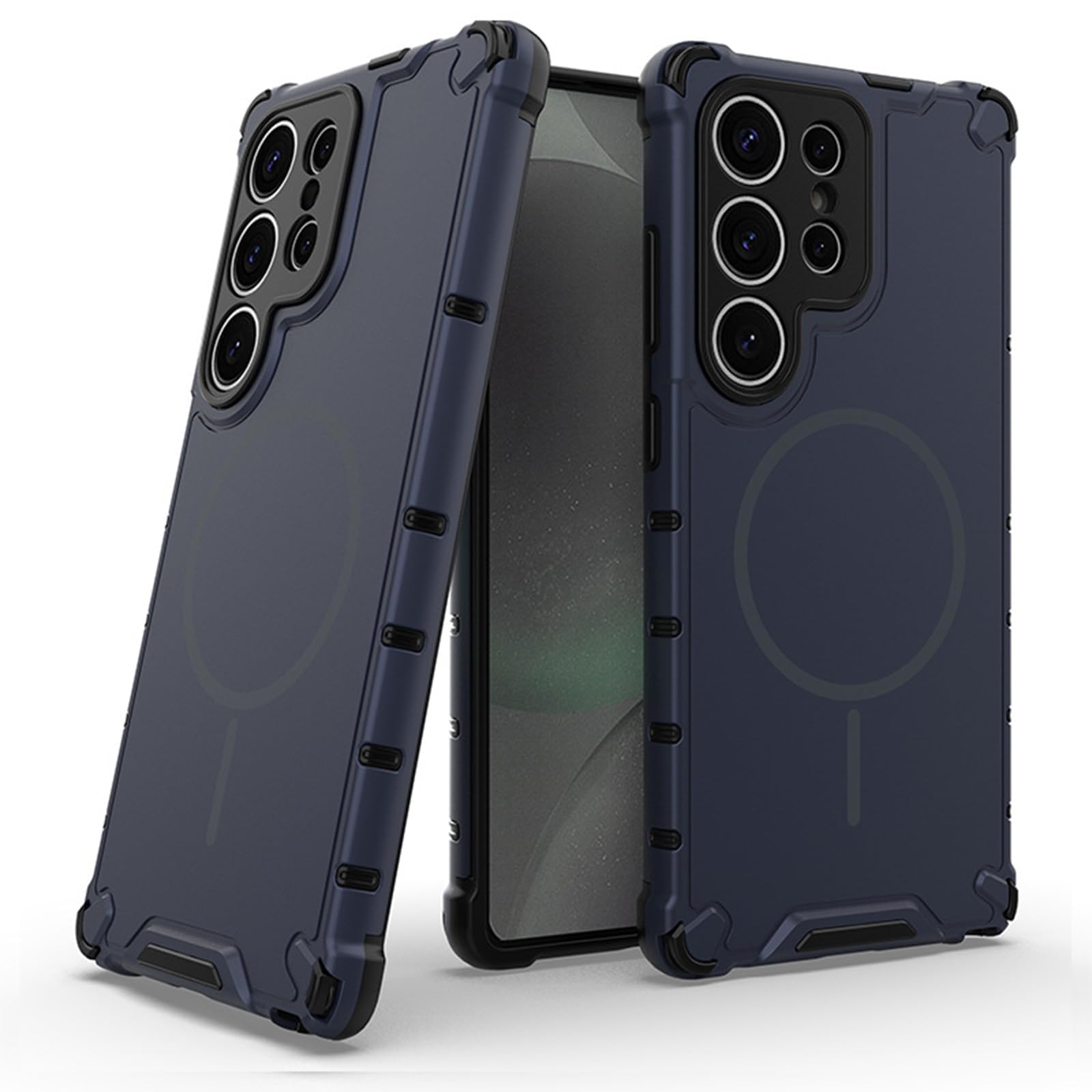 Coque fine PC Samsung S26 Plus bleu écrin magnétique d'exception - 8