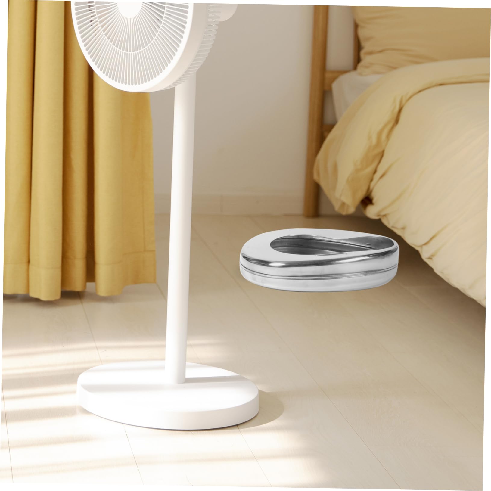 Padella da Letto in Acciaio Inox Argento per Anziani | Design Liscio Anti-spruzzi, Uso Domestico, Indicata per Donne in Gravidanza e Persone Allettate