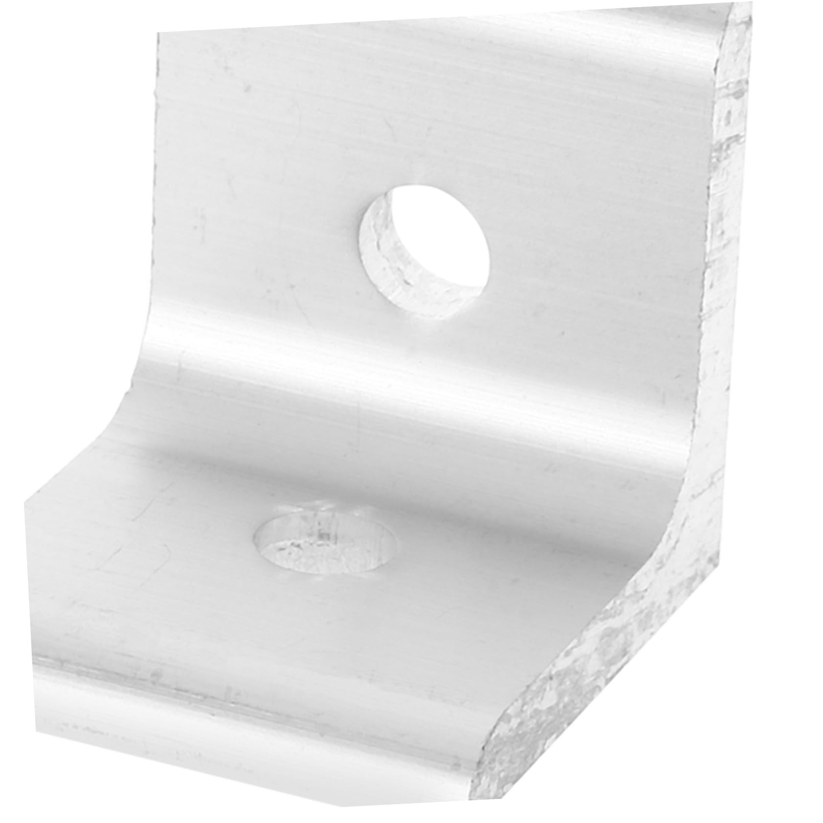 L-förmige Innenverbinder 4040 25 Stück aus Aluminium Silber | Zubehör für Aluminium Extrusion, Gelenkhalterung für Industrielle Anwendungen, Leichte Montage