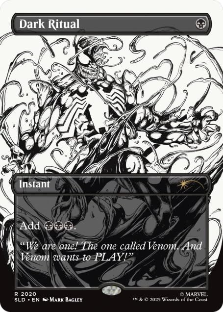 Magic the Gathering Secret Lair x Marvel's Spider-Man: Venom Unleashed (Inks) (Non-Foil)