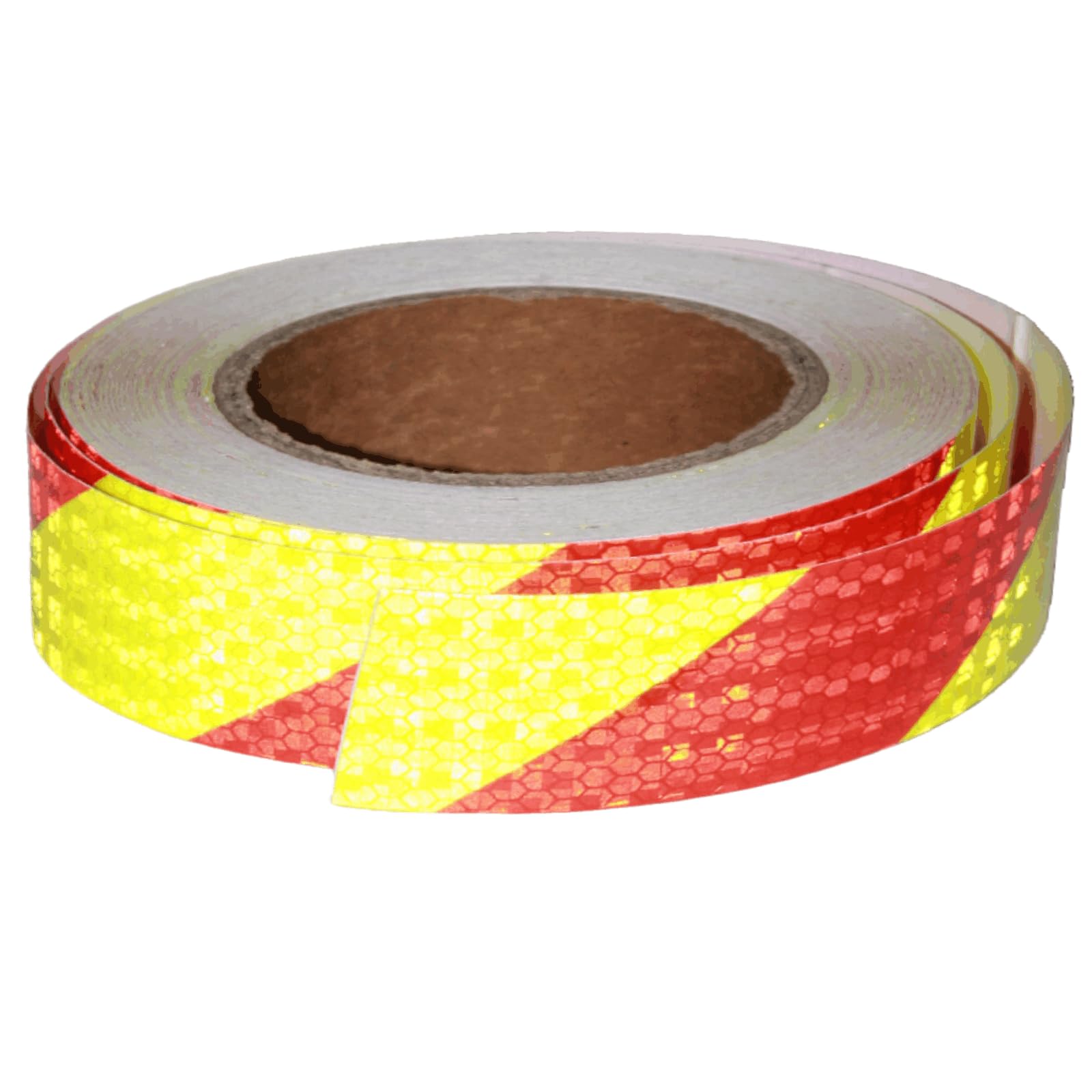 tuyrchu Reflective Tape 1 inch X 100 feet, Outdoor Waterproof High Visibility Hazard Warning Safety Adhesive Reflector Tape