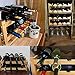 RIIPOO Wine Rack for Countertop & Cabinet 2 Tier - Versatile Bottle Holder for Bar, Pantry, or Refrigerator Storage