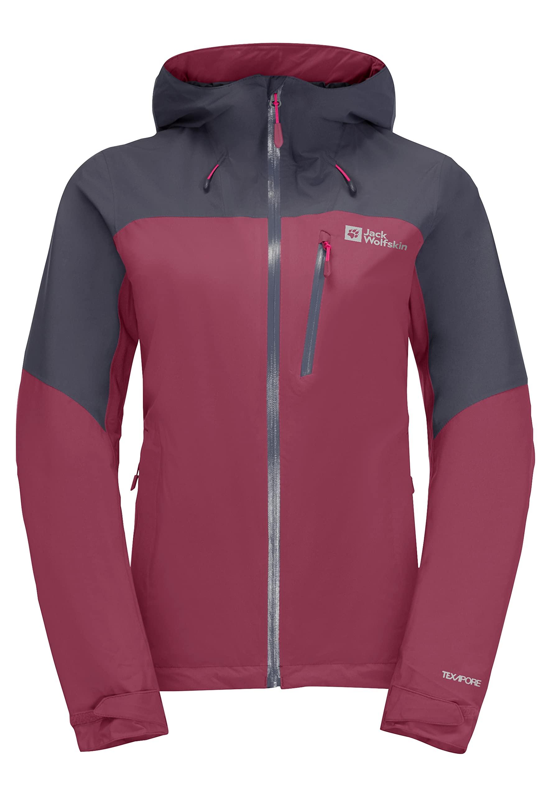 Jack Wolfskin GO Hike Jacket W Sangria Red XS