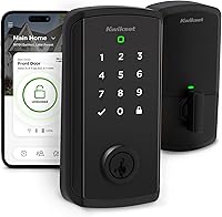 Vista 10 de Kwikset Halo Select Smart Lock Cerradura de Puerta de Entrada sin Llave Wi-Fi y Matter Habilitado Cerrojo Sin Concentrador Necesario, Desbloqueo