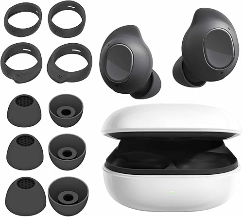 Miniatura 2 de ALXCD Eartips - Kit de ganchos para los oídos compatibles con auriculares Galaxy Buds FE, SML 3 pares de puntas de silicona para auriculares, SL, 2