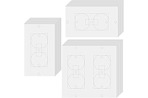 30 Pack Electrical Outlet Insulation Pads, Draft Sealers, Foam Gasket for Electrical Outlet Plates