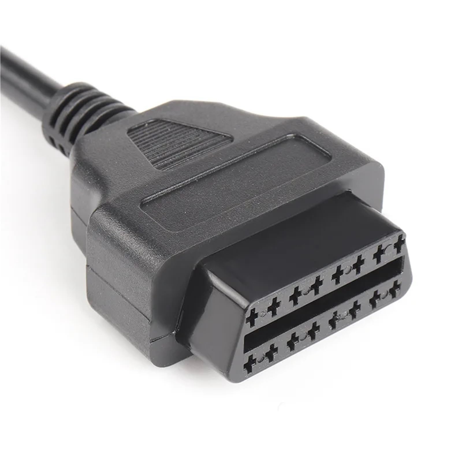 Rallonge mâle à femelle for outil de Diagnostic de voiture, 16 cœurs, 16 broches, OBD2 ELM327, adaptateur de Scanner, connecteur for outil de Diagnostic(16pin 1.5M)