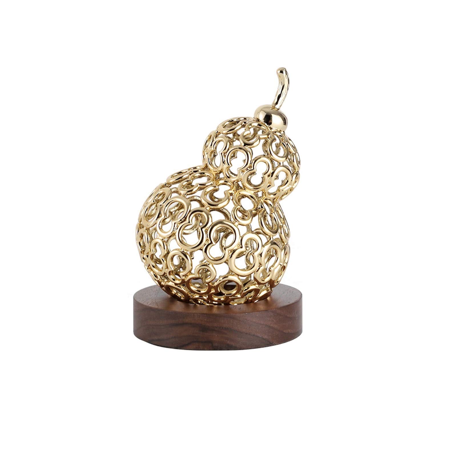 SBCGFY Feng Shui Statue,Modern Living Room Bogu Frame Lucky Gourd Jewelry Office Study Wu Lou Decoration Car Interior Decoration Feng Shui Statue,Decoration Blessing Gift,Size_Name-S