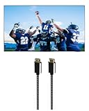 QN77S95CAFXZA 77 Inch Ultra Slim 4K Quantum HDR OLED Smart TV with a 7S-8KHD2-2&period;5M VII Series 2&period;5m Premium Braided 8K HDMI Cable &lpar;2023&rpar;
