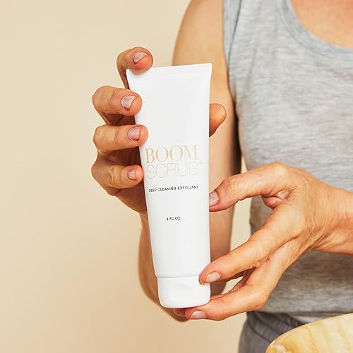 Miniatura 3 de BOOM! BEAUTY Boom Exfoliante facial de limpieza profunda para poros más apretados y menos visibles, limpiador facial diario seguro para pieles