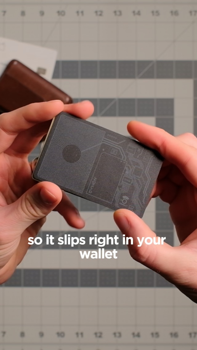 Amazon.com: Nomad Tracking Card Carbide, Slim Card Tracker with