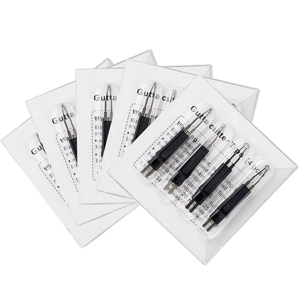 5 X 4pcs/Pack Beheizte Gutta Cutter Tipps für Gutta Percha Punkt Heizung Cutter Metall Modern Dental Cutter