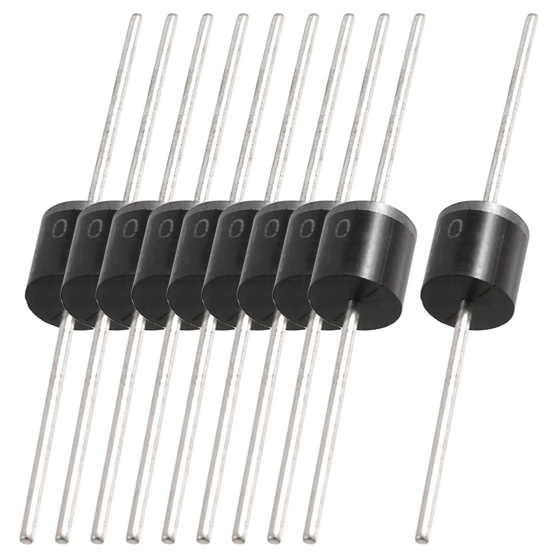 LUGEMA 10 Piezas de Caja Moldeada 1000V 10A diodos rectificadores 10A10