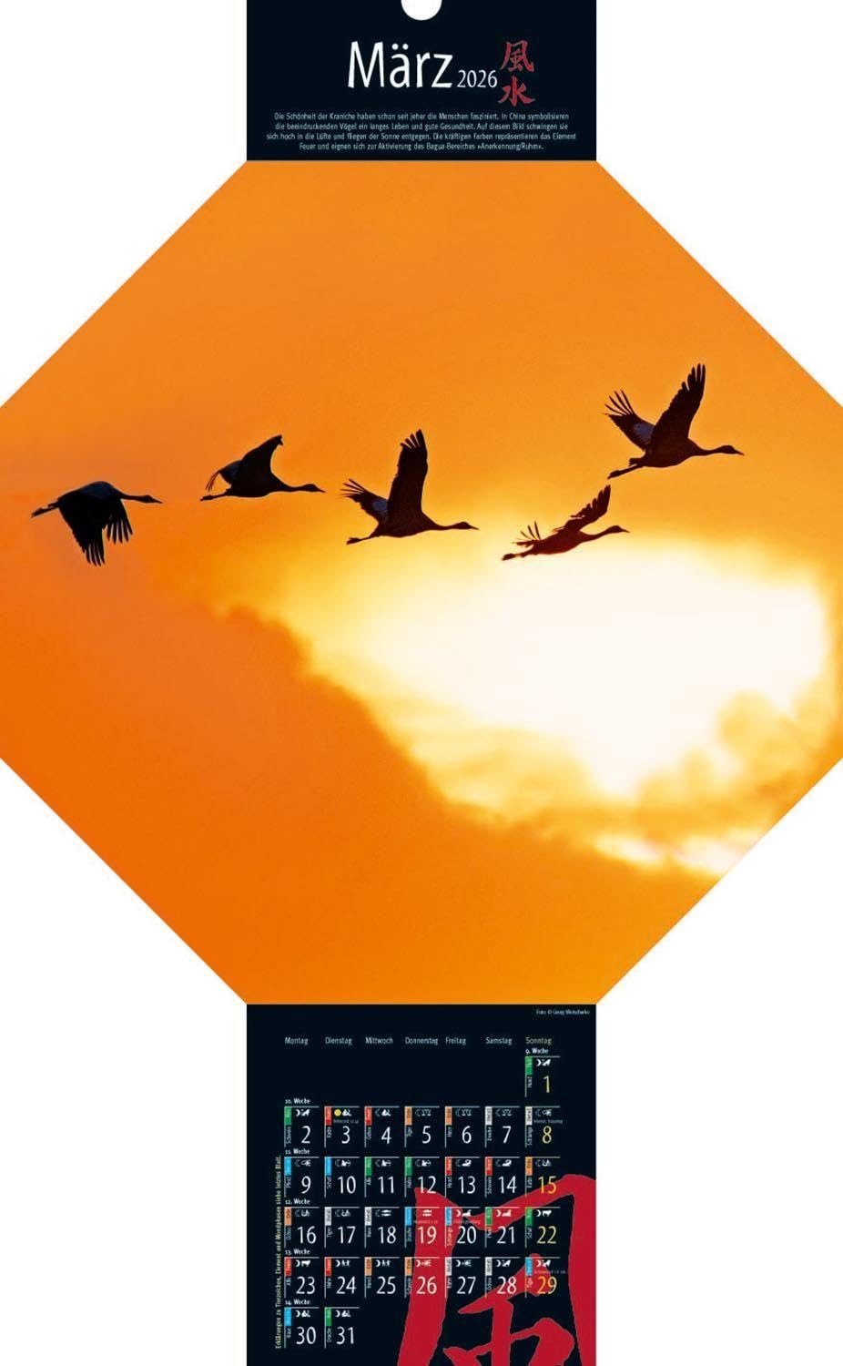Feng-Shui-Kalender 2026