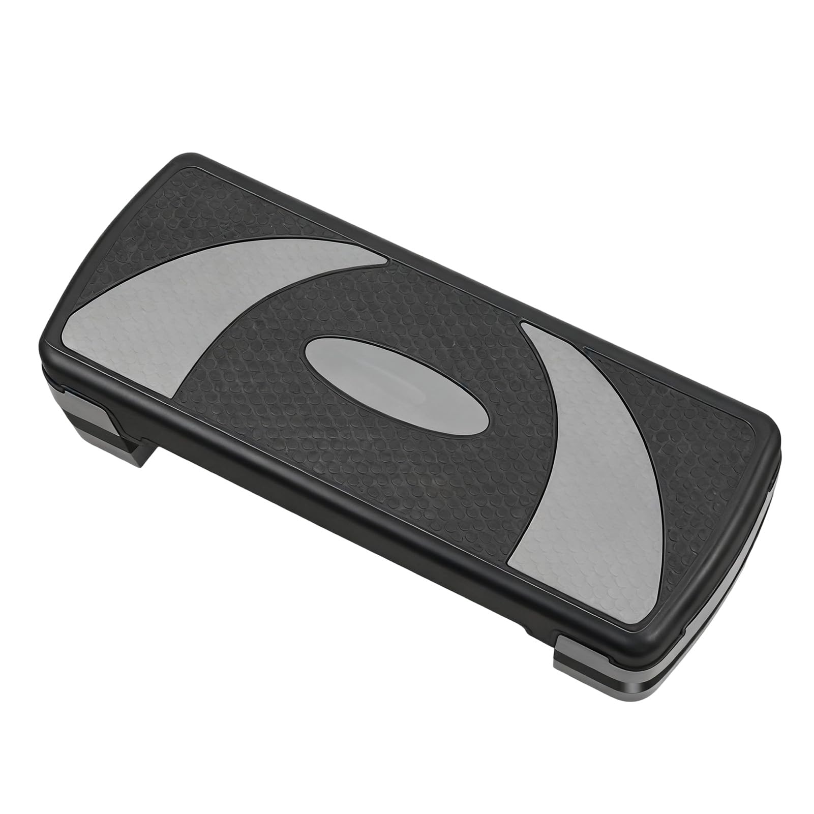 Brrnoo Platforma do ćwiczeń Fitness 78 Cm Antypoślizgowy Stepper do ćwiczeń | Regulowane 3-stopniowe Przełożenia, Solidna Konstrukcja z Siatki ABS, Domowy Trening w Siłowni, kompatybilność z jogą