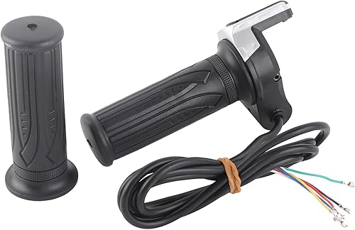 Miniatura 8 de Empuñadura de acelerador de bicicleta eléctrica, 1 par de pantalla LCD impermeable para manillar del acelerador para autos eléctricos, bicicleta,
