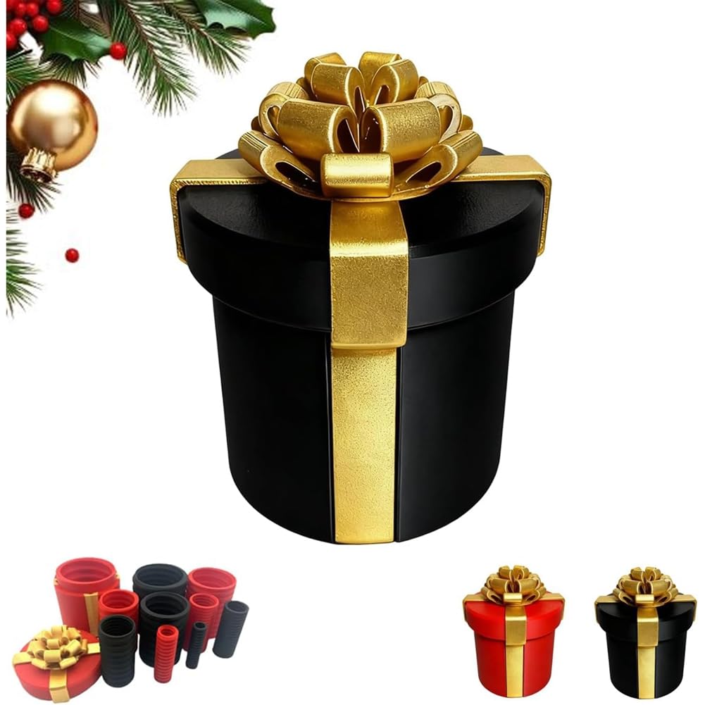 CTRLZS Reusable for Gift Box Annoying Nested Screws-Funny Prank for Christmas, & Birthdays for Gift Cards B