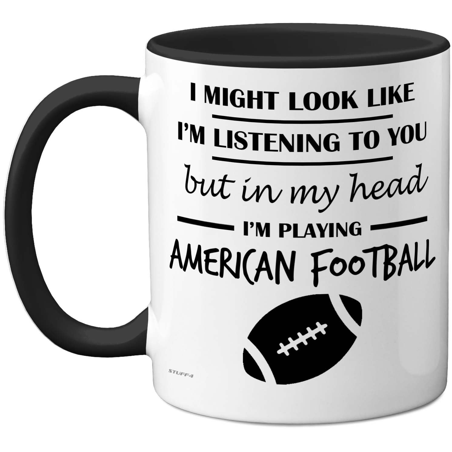 Stuff4 American Football, in My Head Mug โ image 1