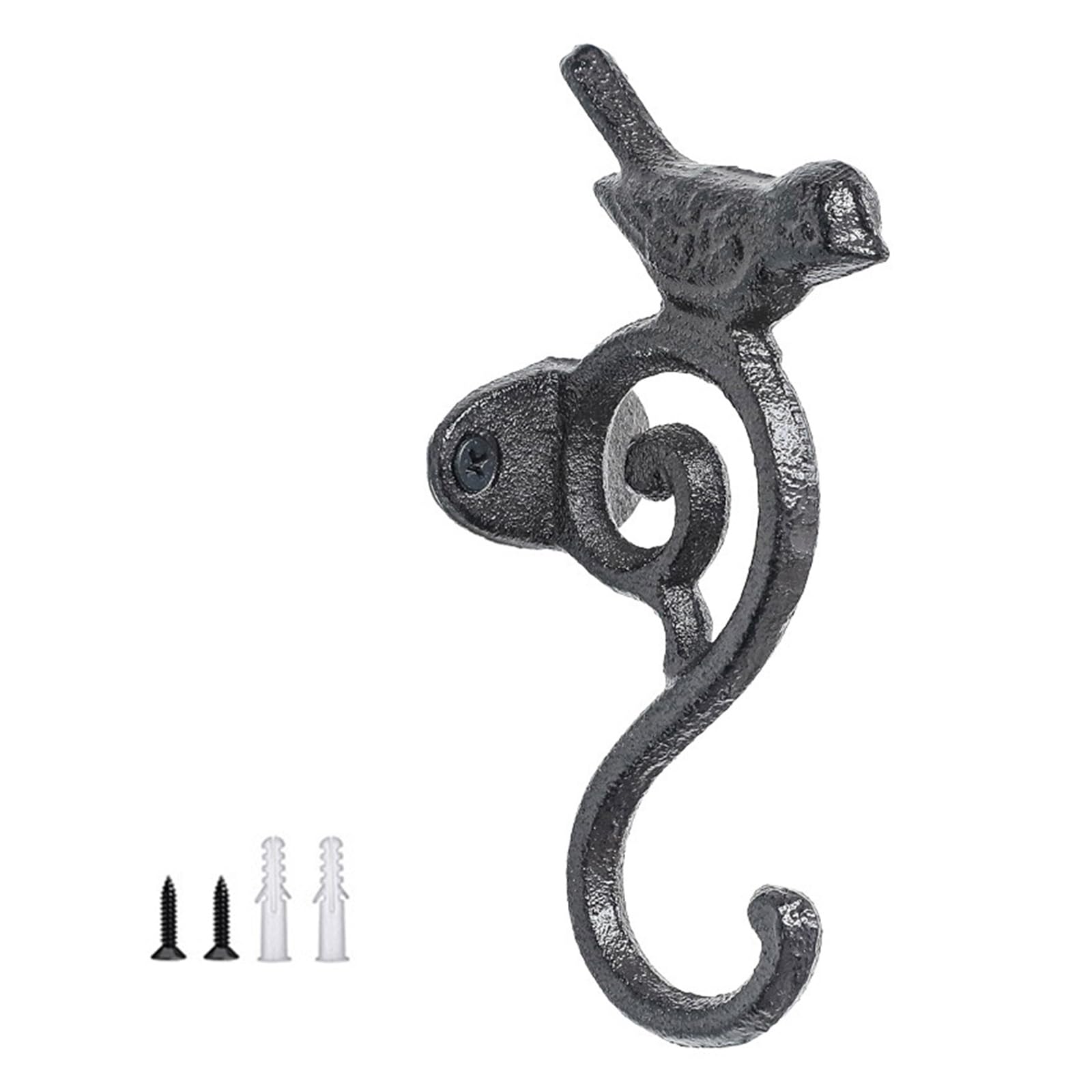 Hsioluted Sturdy Single Bird Hook Ideal for Organizing Small Items Simple Bird Hook