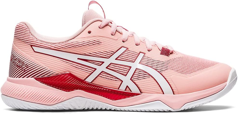 ASICS Women's Gel-Tactic Sportstyle Shoes, 6, Frosted Rose/White
