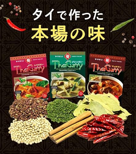 ヤマモリ タイカレー&ガパオ 10個セット