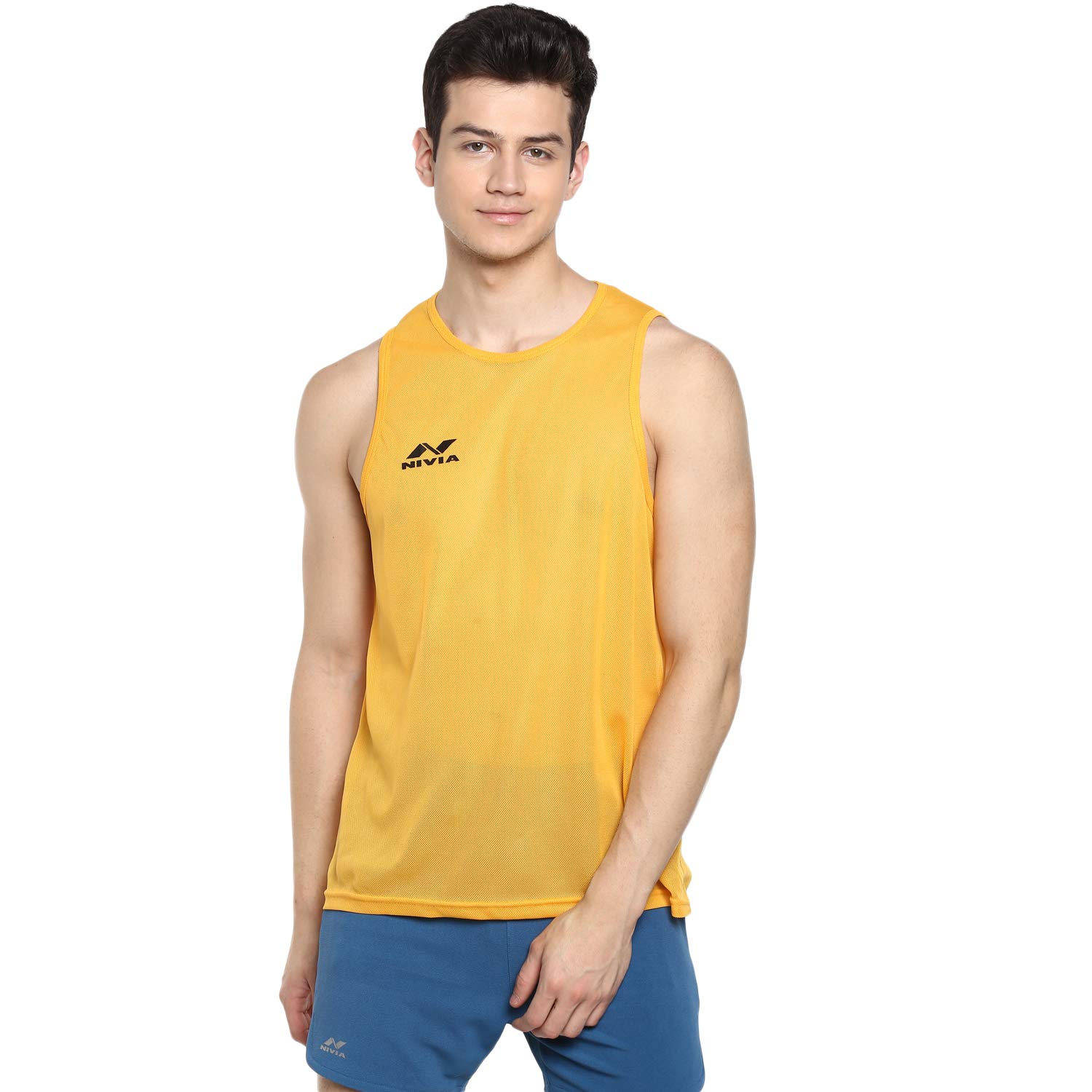 Nivia Mens Solid Regular Fit Sports Apparel (5064XS1_Golden Yellow (B089L8VZTP) Amazon Price History, Amazon Price Tracker