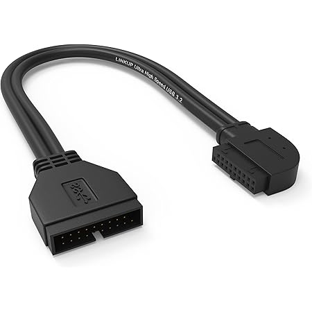 Amazon.com: LINKUP - USB 3.2 Gen 2 (USB 3.1) Internal Adapter 20-Pin ...