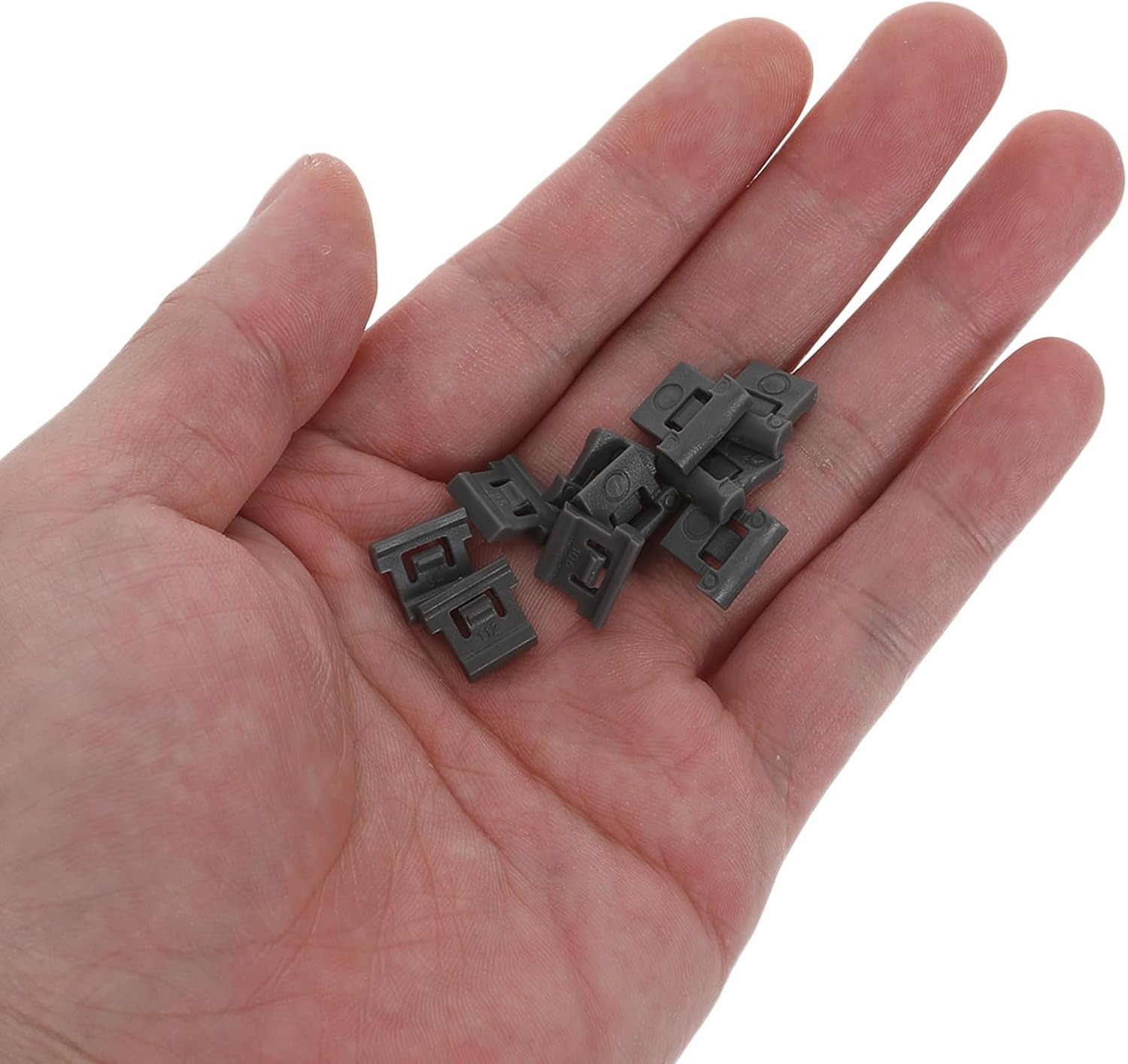 Cabinet Hinge Restrictor Clips 10 Pack Plastic Angle Stopper