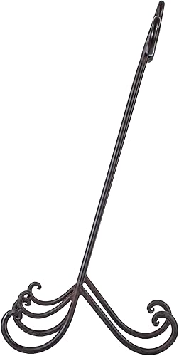 Miniatura 4 de Creative Co-Op Caballete de metal gris DE1159 de 24 pulgadas de alto