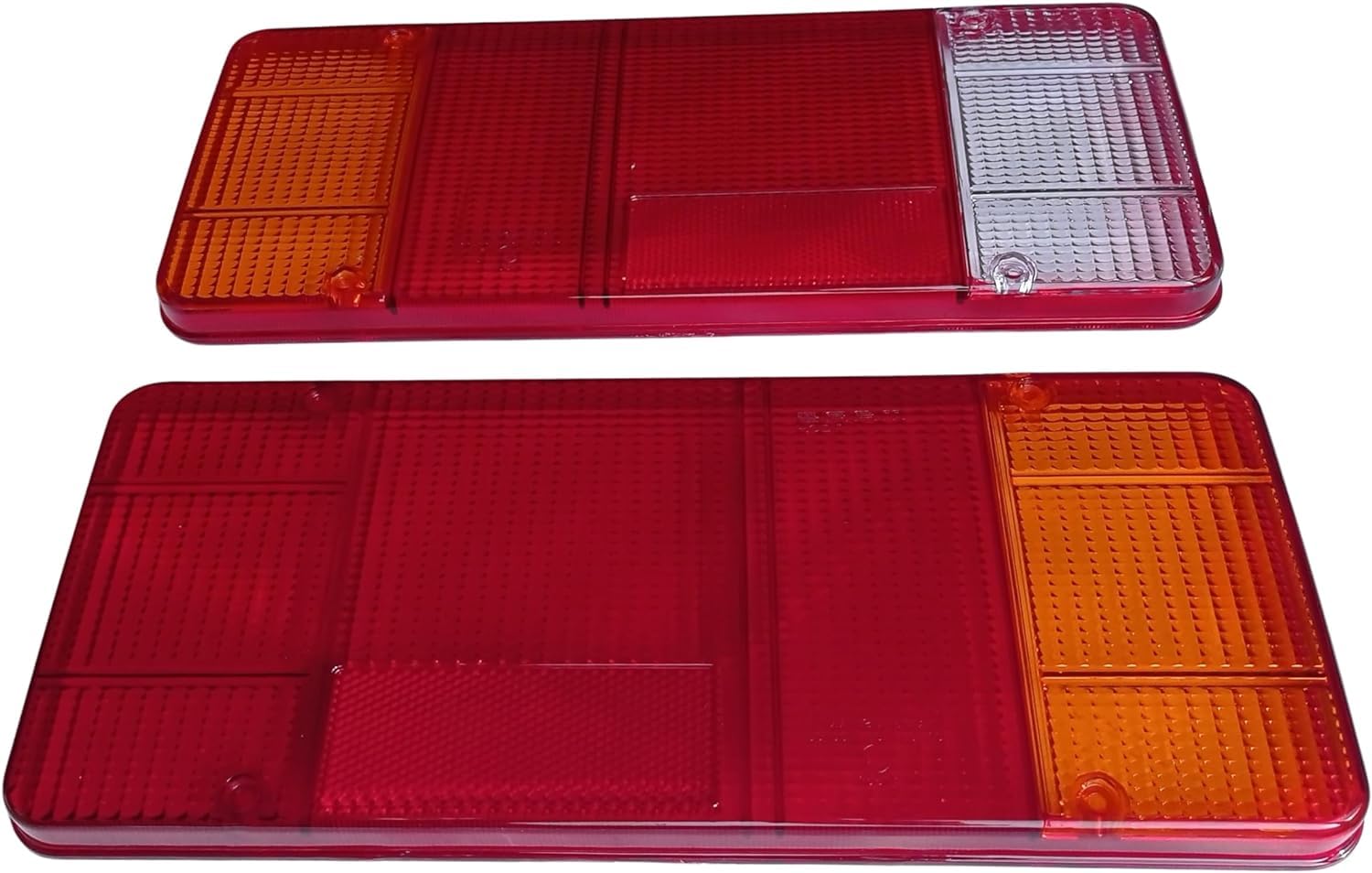 2 Lente di ricambio Luci Finale Posteriore per Renault Master,VW T-5,Iveco Daily Eurocargo I,II,III,Citroen C25 Jumper Jumpy,Fiat Ducato,Peugeot Boxer Pritsche LKW Anhänger E-MARK