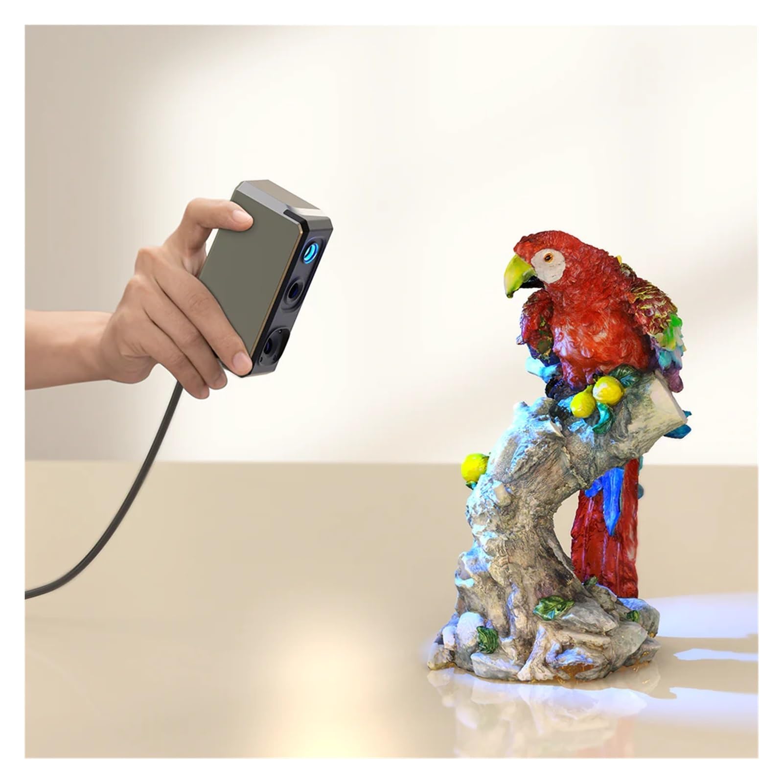 Seal 3D-Scanner – Branchenführende Genauigkeit von 0,01 mm Vielseitige Einsatzmöglichkeiten KI-gestütztes intelligentes Zubehör