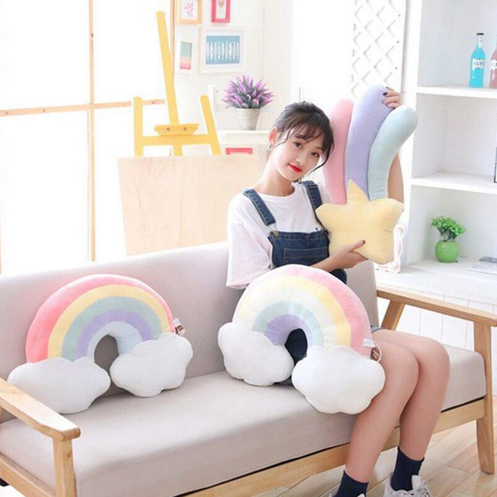 Cuscino Stella Morbido Roba Style - Verde - Per Cameretta Baby - Peluche Decorativo - Foto 11