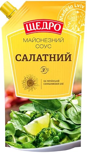 Schedro Salad Mayonnaise Creamy Sauce for Salads 17.63 oz /