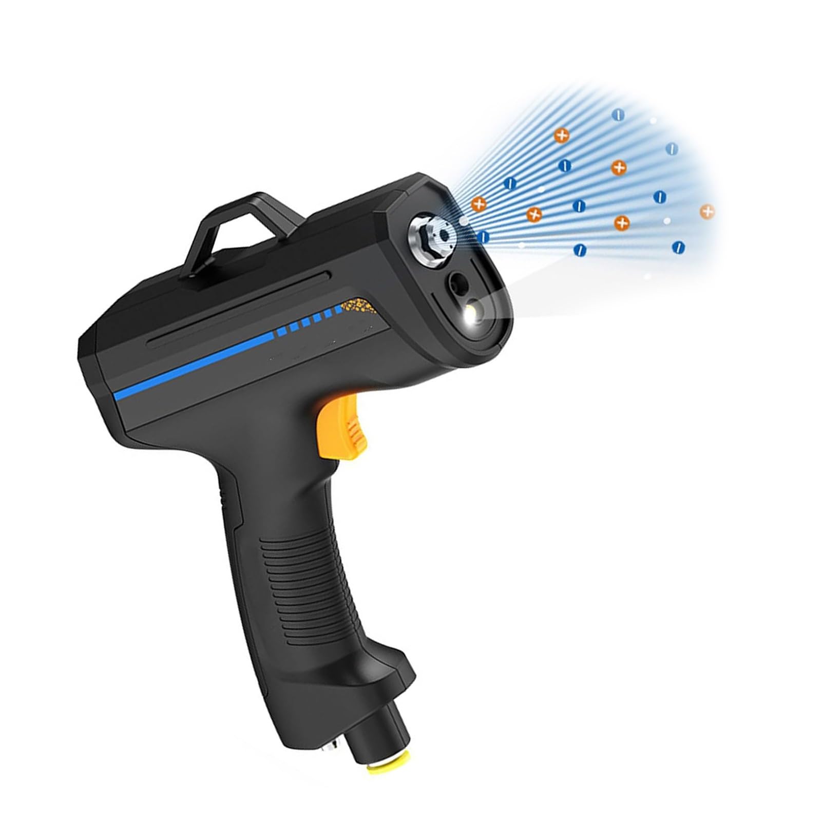 Pistola Antiestática,Pistola Aire Ionizante-Eliminador Estática,Función Impulso,Posicionamiento Láser,Luz LED,Cabo Largo Flexible,Limpieza-Mantenimiento-Electrónico(B)