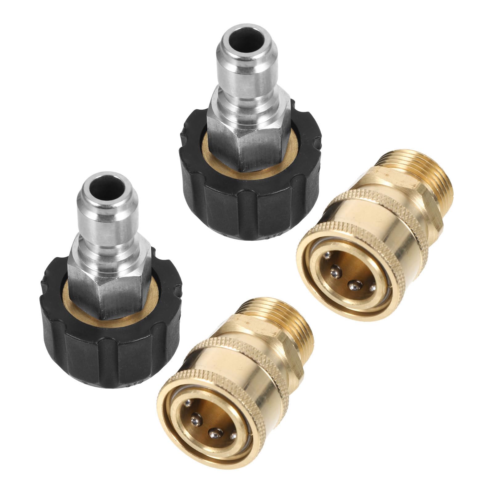 Fácil instalación de conectores rápidos M22 de cobre para hidrolavadora