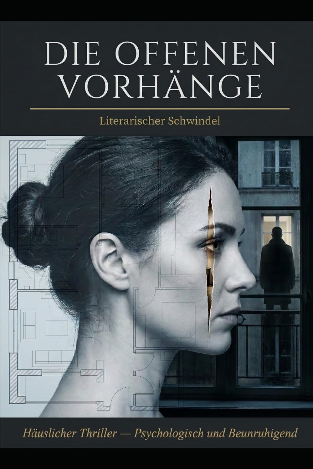 Die Offenen Vorhänge: Fünf Zentimeter Spalt. Dreißig Tage Ermittlung. Ein Mann, der seit zehn Jahren zuschaut. Häuslicher Psychothriller. Spannungsroman – Neuerscheinung