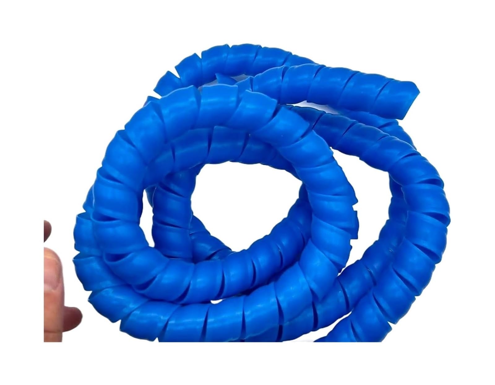 Ochraniacz rękawa węża hydraulicznego Owijka spiralna 5 metrów(Blue,ID 35mm)