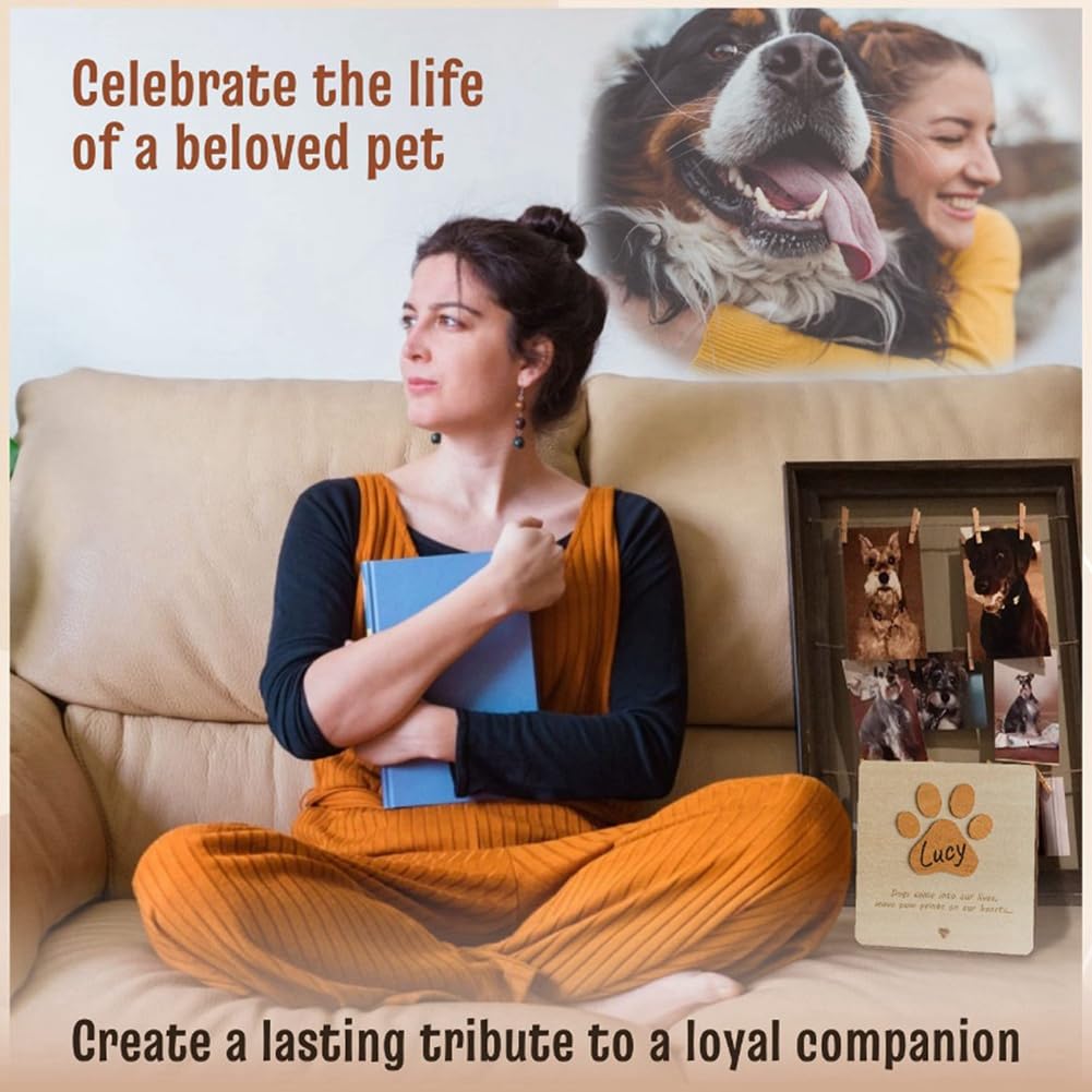 Biglietto di condoglianze per cani, per la perdita del cane e migliore amico, per la festa della mamma o del papà, per compleanno, Natale, con scritta in lingua inglese Deepest Condolence Death