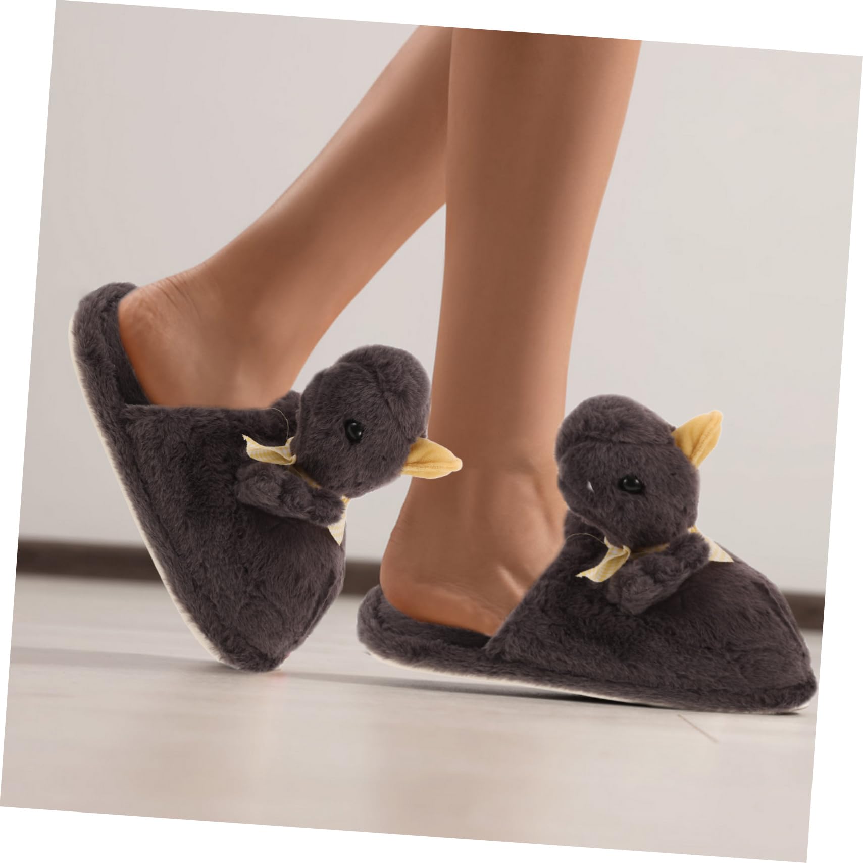BESPORTBLE Zapatillas De Felpa Interior Cómodo Zapatillas De Dibujos Animados Zapatilla Acogedora Zapatilla Peluda Lindas Zapatillas Para Mujer Zapatillas Antideslizantes Caucho