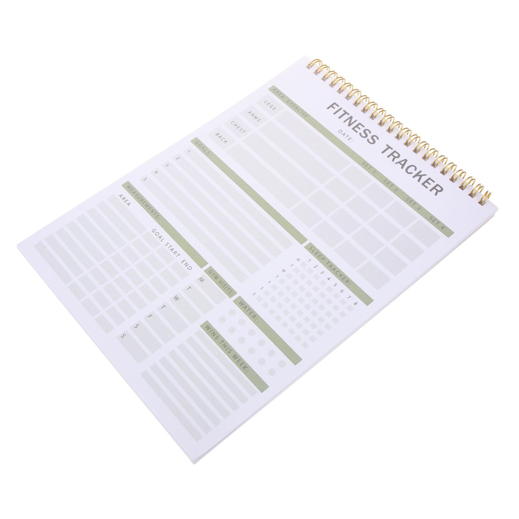 HANABASS Workout Planner for Women Weight Lifting Journal Exercise Journal Gym Notebook Workout Book for Men