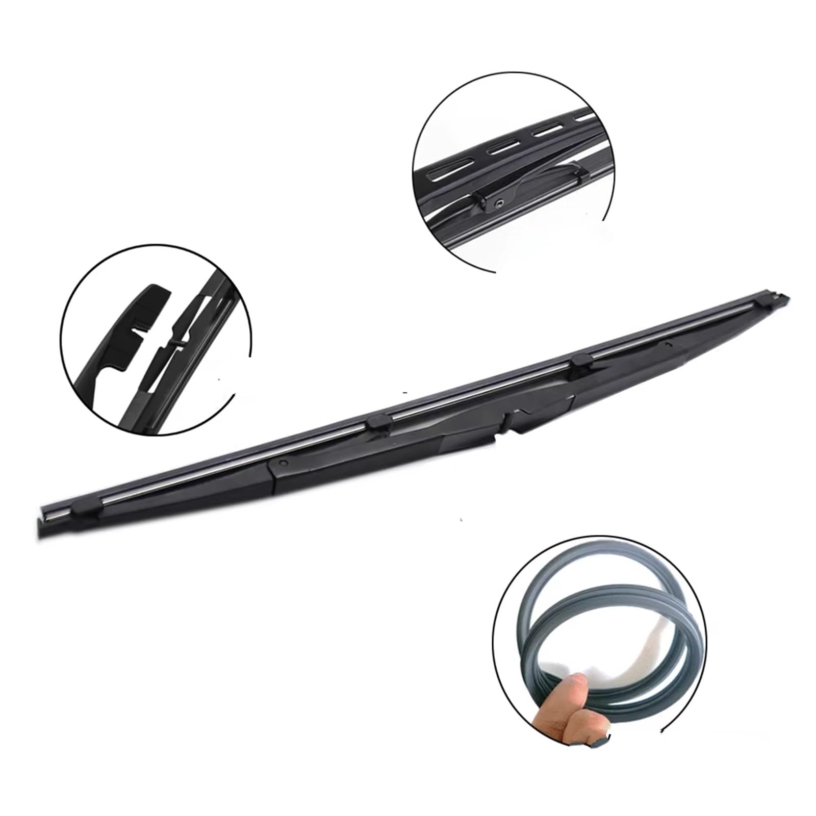 tergicristalli per Auto Compatibile con Volvo per V50 2007 2008 2009 2010 2011 2012 2013 Parabrezza Parabrezza Finestrini Spazzole per Pioggia Spazzole Tergicristallo Anteriori E Posteriori