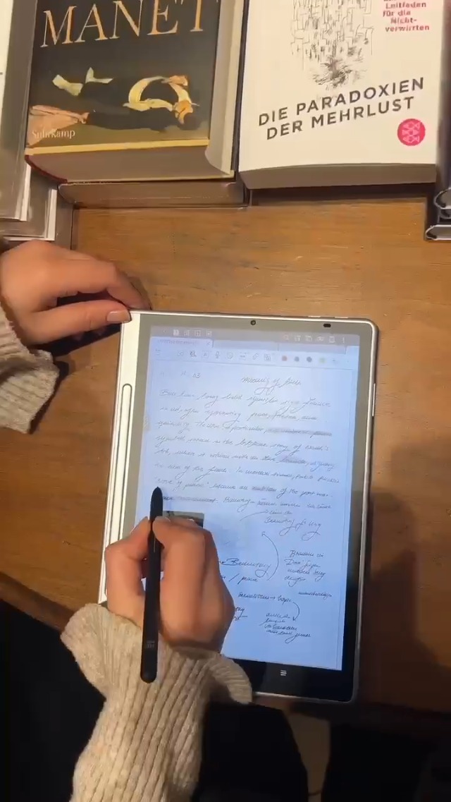 XPPen Magic Note Pad: Leitor de E-books + Tablet Android 14 +