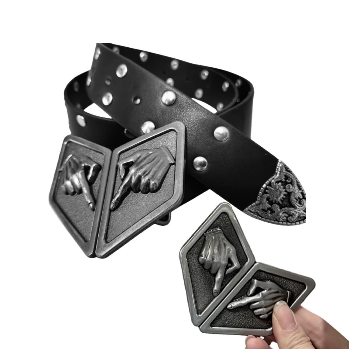 新品 ジョジョの奇妙な冒険 ジョニィ・ジョースター 蹄 ベルト シルバーバックル Amazon.co.jp: [HIWOWO] コスプレ小物 ベルト ジャイロ・ツェペリ 同人