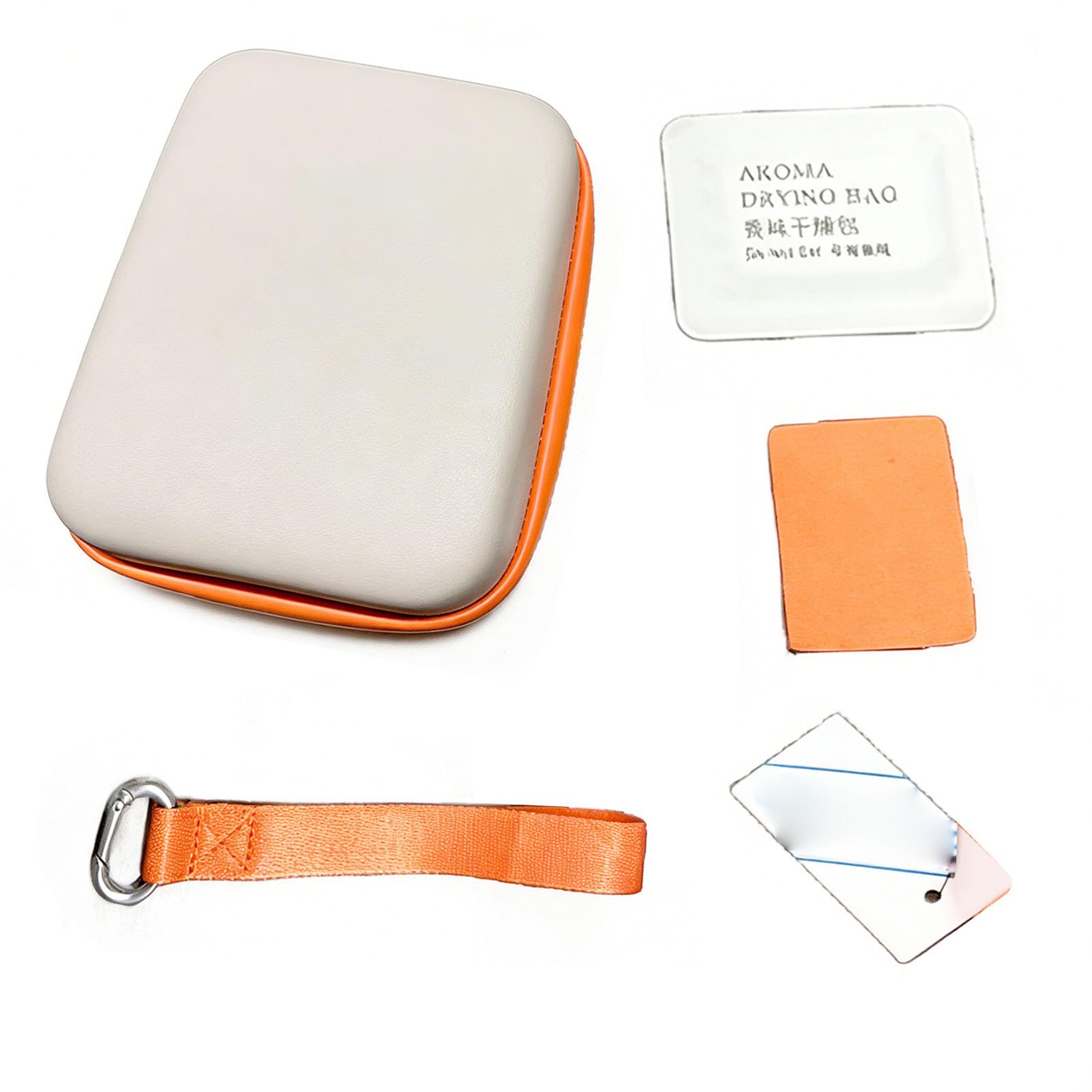 Irfora Custodia da Viaggio Portatile Antiurto per Fotocamera EVA Custodia da Viaggio Rigida Compatta per 6 - Borsa Impermeabile Fotocamera Action Nera