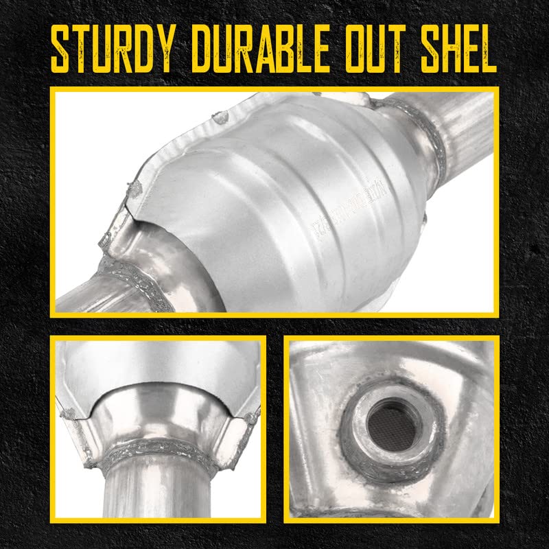 MARSFLUX Catalytic Converter Stainless Steel High Flow