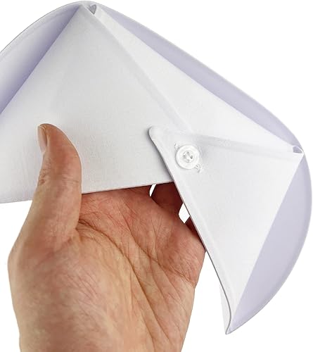 Miniatura 3 de Paquete de 3 sombreros blancos de enfermera, diadema, gorro de enfermera y 10 pines para suministros de fiesta de graduación para la escuela de