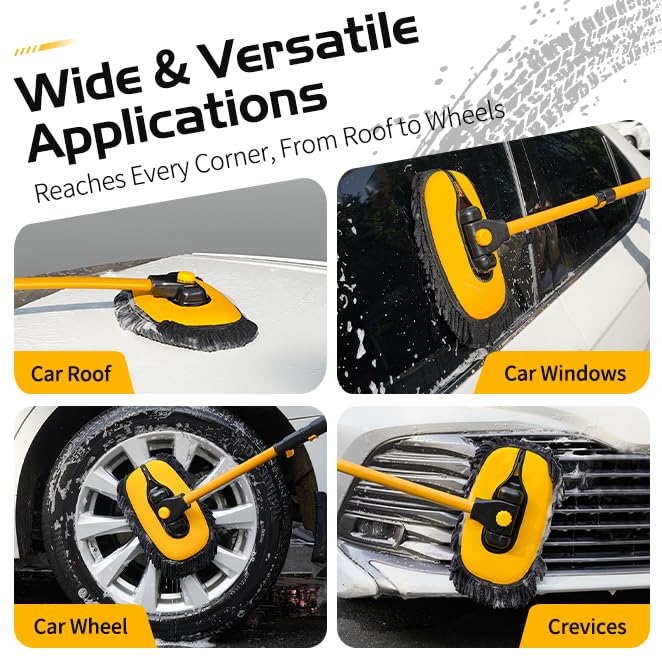 HIPPIH 15° Curved Car Wash Brush