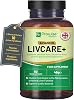 Advanced Livcare+ 60 vegan capsules Added with choline artichoke burdock root dandelion root and 14 other active ingredients for men and women from Prowise