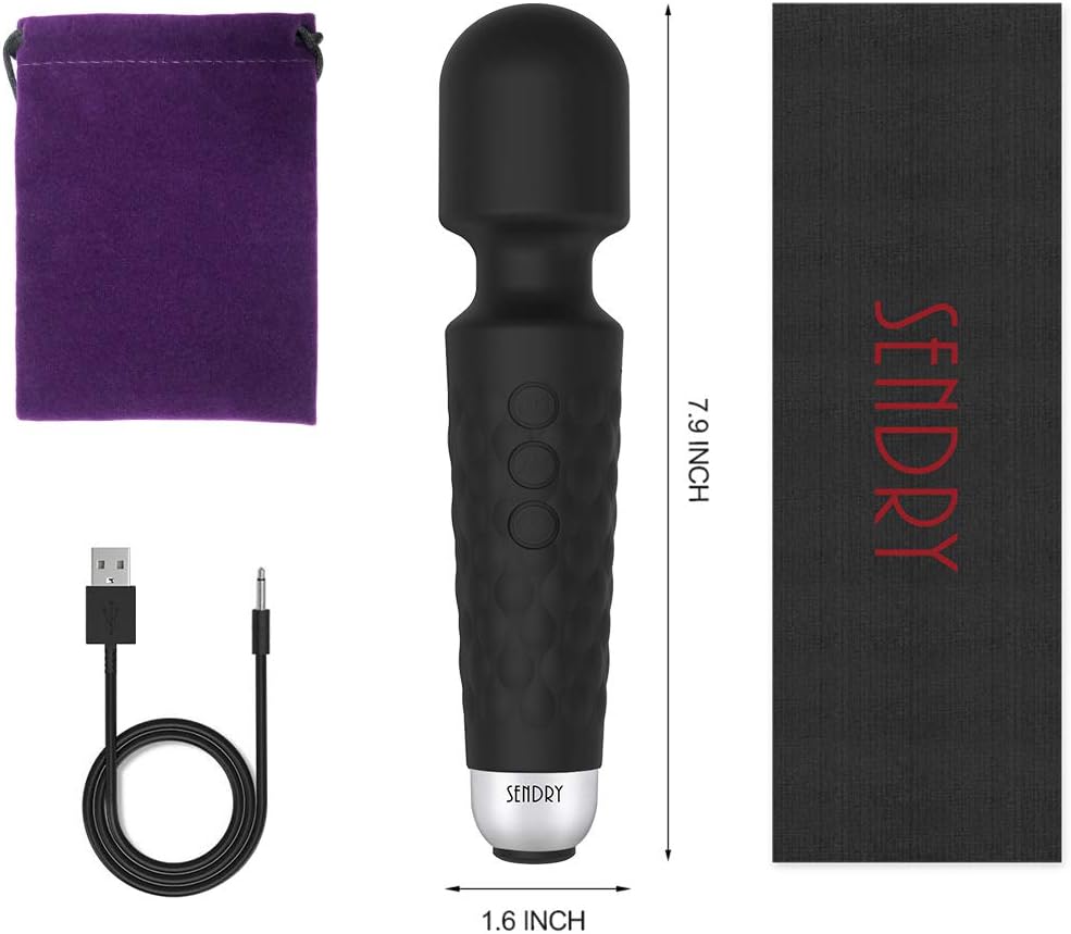 SENDRY Wand Massager - New Upgrade 160 Magic Vibration Modes ...